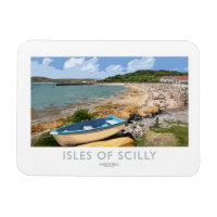 Isles of Scilly Railway Poster
