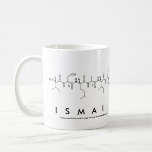 Ismail peptide name mug