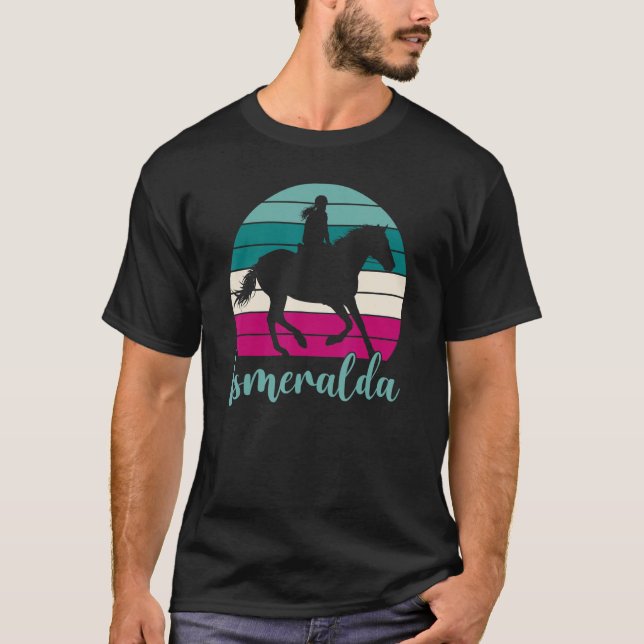 Ismeralda Name Gift - Equestrian Shirt Ismeralda H (Front)