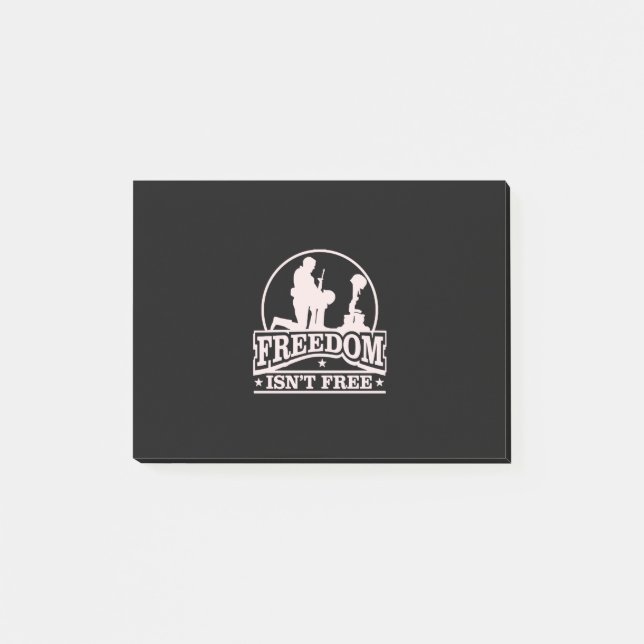Isn't Free Memorial Day Post-it Notes (Front)