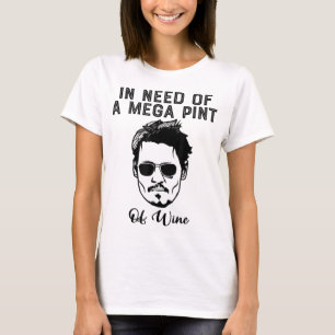Isn't Happy Hour Anytime Mega Pint T-Shirt
