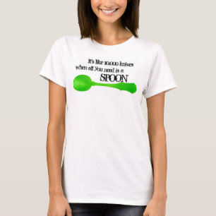 Isn't it Ironic Spoon Shirt green