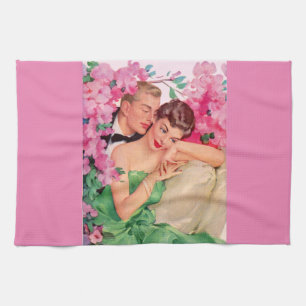 Isn't It Romantic Tea Towel