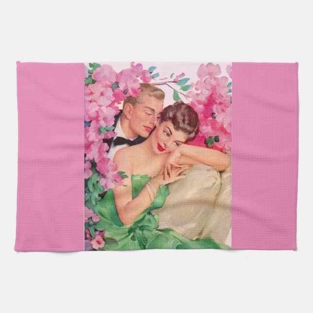 Isn't It Romantic Tea Towel (Horizontal)