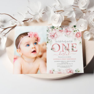 Isn't She Lovely, Isn't She ONEderful 1st Birthday Invitation