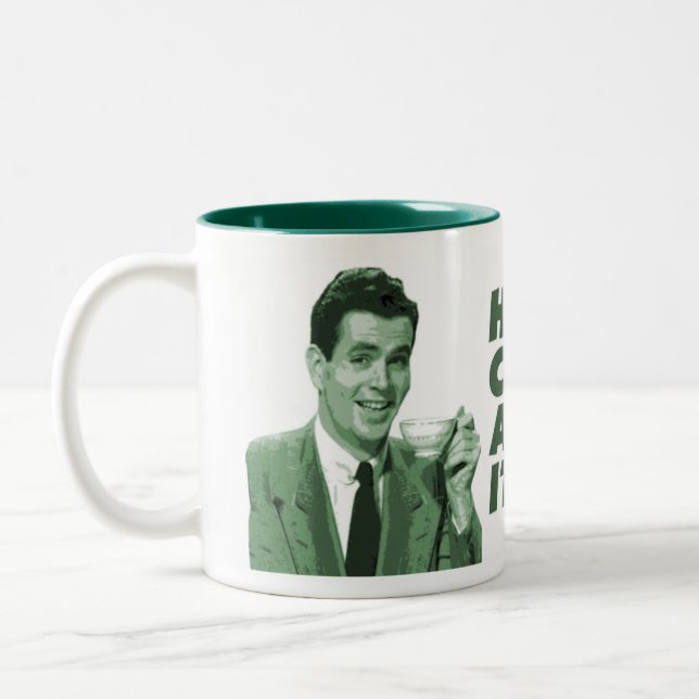 'Isn't That Bad' - KoffeeKat Two-Tone Coffee Mug (Left)