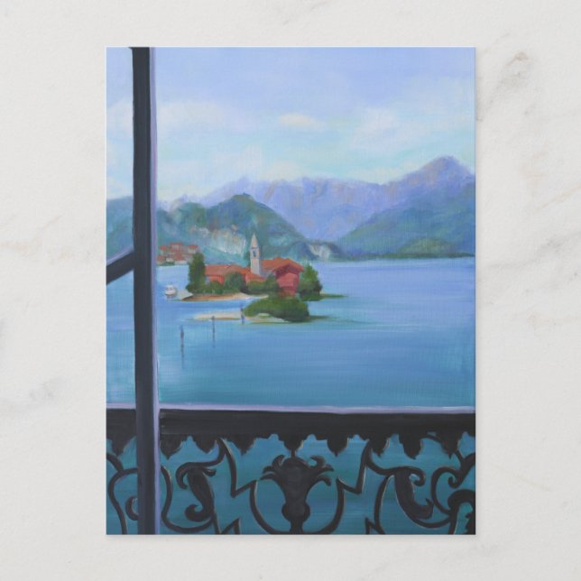 Isola  Balcony Postcard (Front)