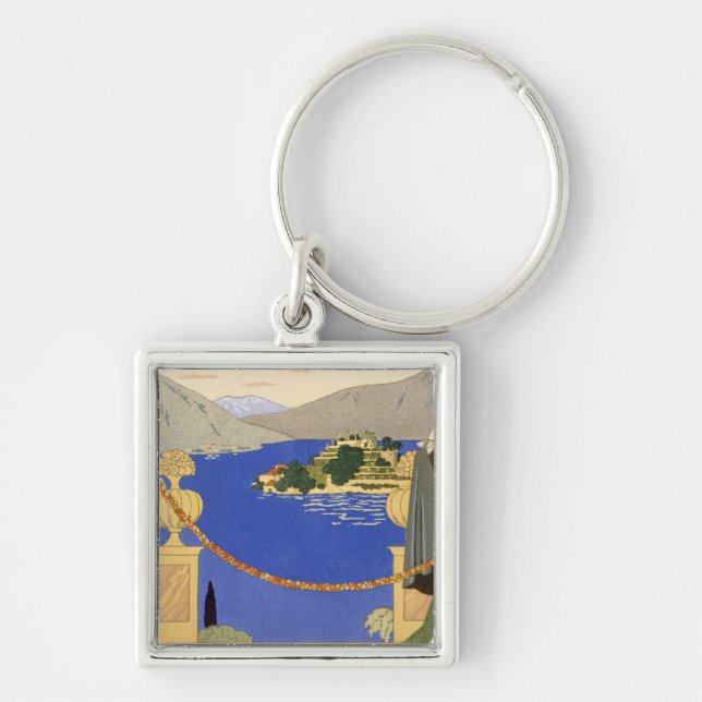 Isola Bella, evening dresses designed by Redfern, Key Ring (Front)
