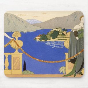 Isola Bella, evening dresses designed by Redfern, Mouse Mat
