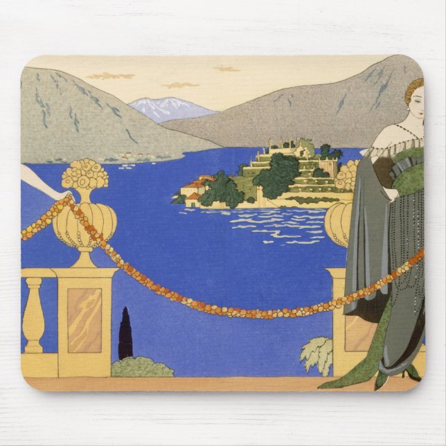 Isola Bella, evening dresses designed by Redfern, Mouse Mat (Front)