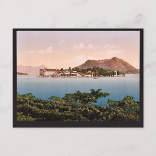 Isola Bella, Maggiore, Lake of, Italy vintage Phot Postcard
