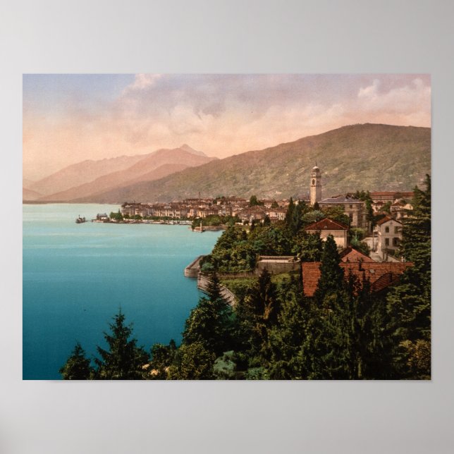 Isola Pallanza Lake Maggiore Italy Poster (Front)