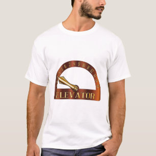 Isolated Elevator Floor Indicator T-Shirt