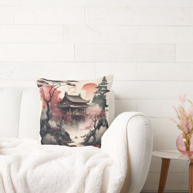 Isolated House in the East. Cushion (Couch)