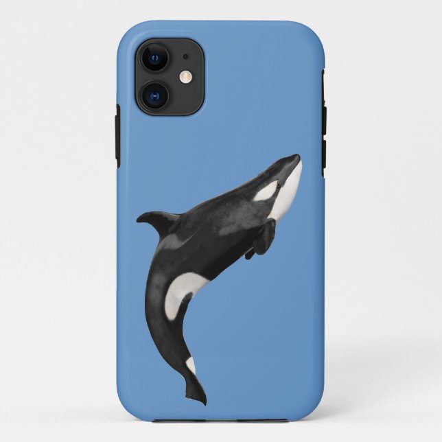 Isolated killer whale Case-Mate iPhone case (Back)