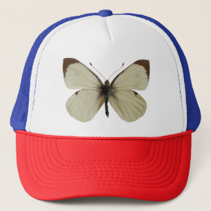 Isolated male Large White butterfly   Trucker Hat