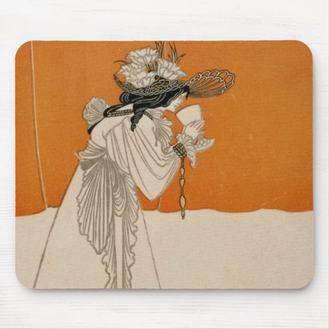 Isolde, illustration from 'The Studio', 1895 (lith Mouse Mat (Front)