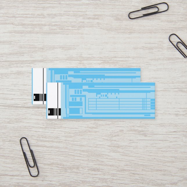 Isolinear Chip, 3.0" x 1.0" Business Card (Front/Back In Situ)