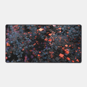 Isometer (Black) Desk Mat