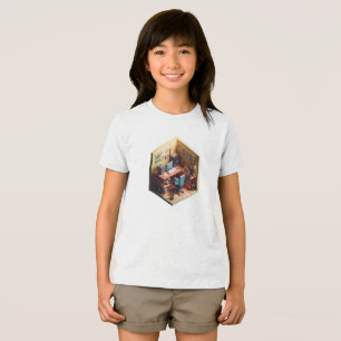 "Isometric Programmer Tattoo Studio Cube T-Shirt Tri-Blend Shirt