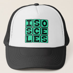 Isosceles, Type of Triangle Trucker Hat