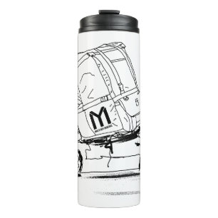 Isothermal bottle backpack