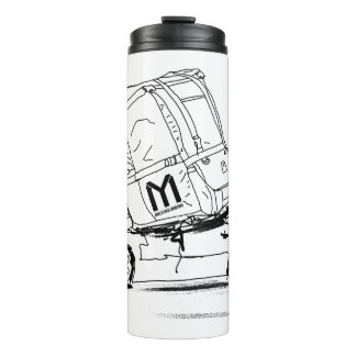 Isothermal bottle backpack