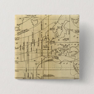 Isothermal chart 15 cm square badge