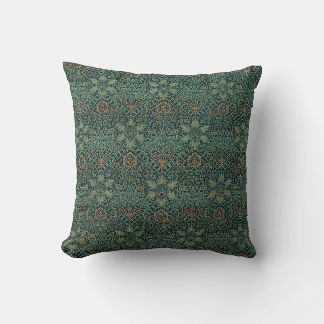 Ispahan (by John Henry Dearle) Cushion (Front)