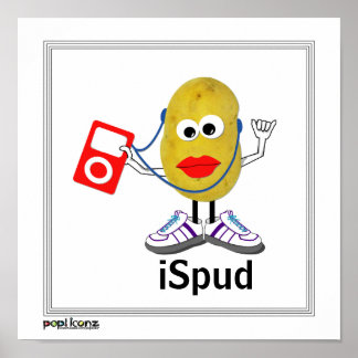 'ispud' humourous parody Poster