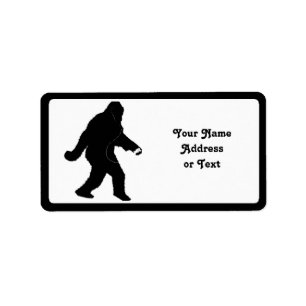 iSquatch (Add Background Colour) Label