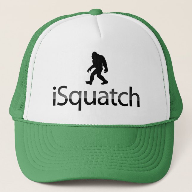 iSquatch Trucker Hat (Front)