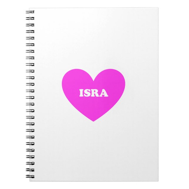 Isra Notebook (Front)