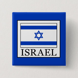 Israel 15 Cm Square Badge
