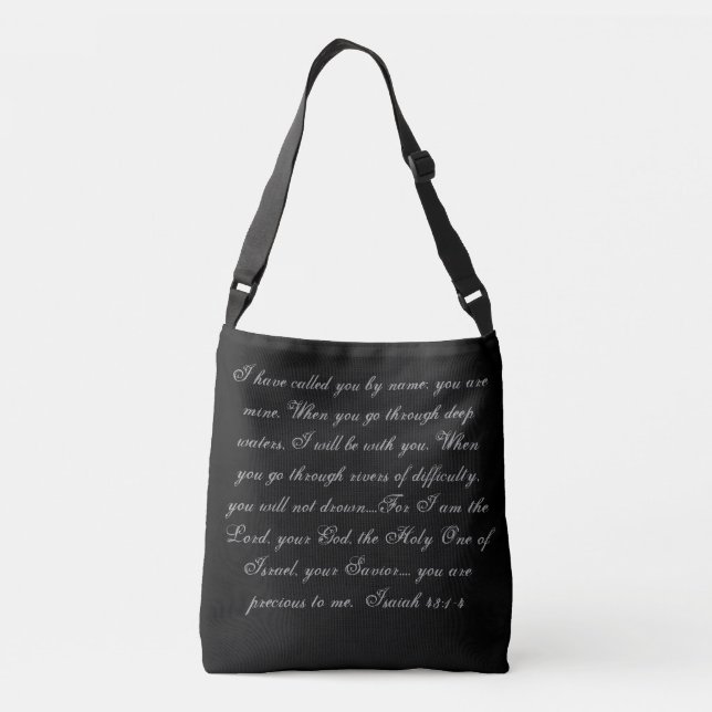Israel Adjustable Tote Bag (Back)