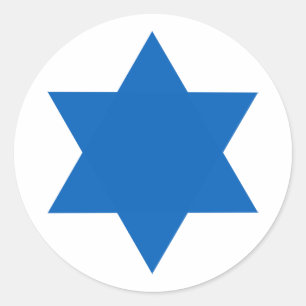 Israel air force roundel classic round sticker