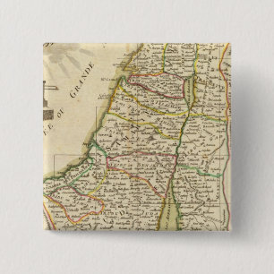 Israel and Palestine 3 15 Cm Square Badge