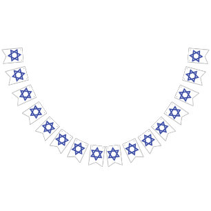 Israel Anniversary Independence Day Bunting