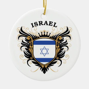 Israel Ceramic Tree Decoration