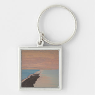 Israel, Dead Sea, Ein Bokek, Dead Sea, dusk Key Ring