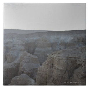 Israel, Dead Sea, rock formations Tile