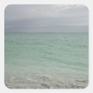 Israel, Dead Sea, seascape Square Sticker