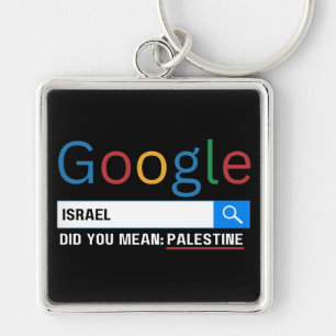 israel did you mean Palestine research graghic tee Key Ring