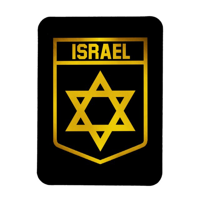 Israel Emblem Magnet (Vertical)