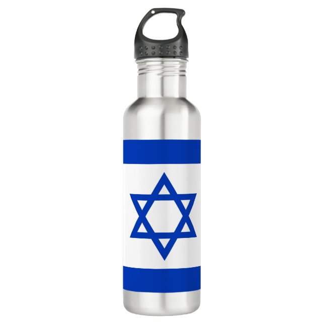 Israel Flag 710 Ml Water Bottle (Front)