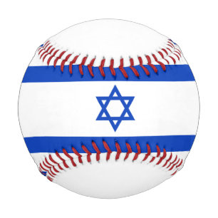 Israel flag baseball