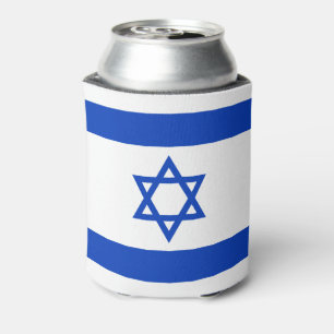 Israel Flag Can Cooler