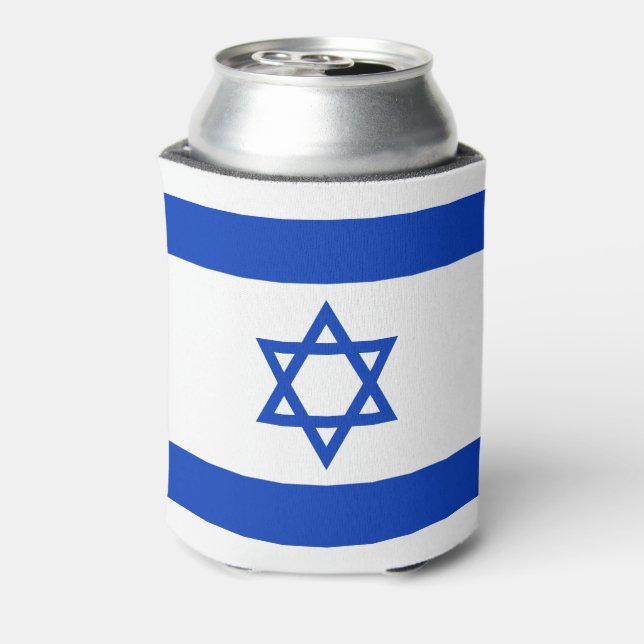 Israel Flag Can Cooler (Can Back)