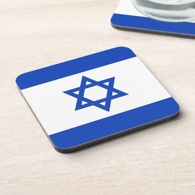 Israel flag coaster (Left Side)