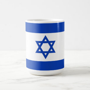Israel flag coffee mug